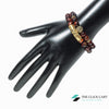 TCC™ Natural Red Tiger Eye Charm Bracelet